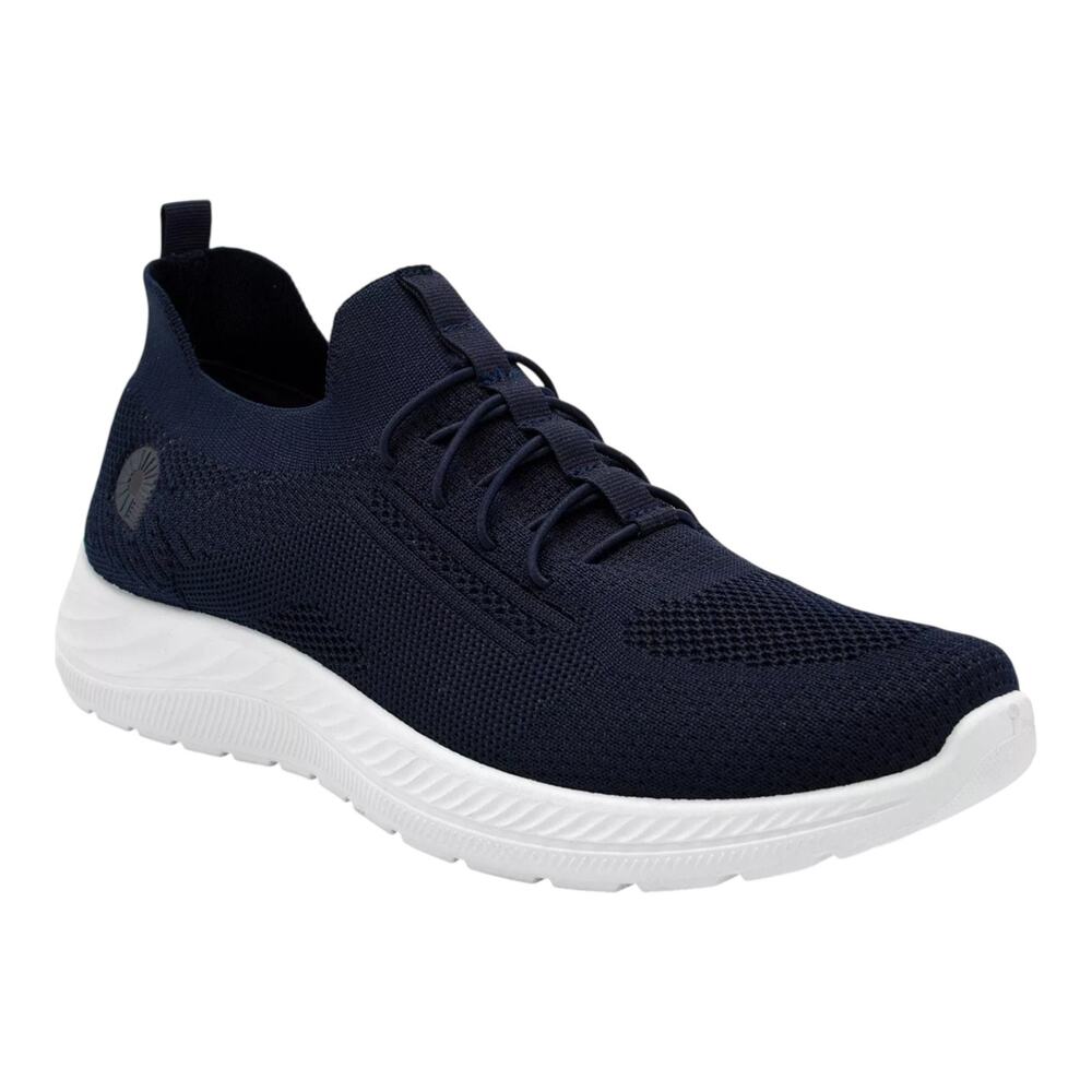 Akademiks Men's Flux Slip On Sneakers Navy Size 8